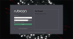 Desktop Screenshot of login.rubiconproject.com